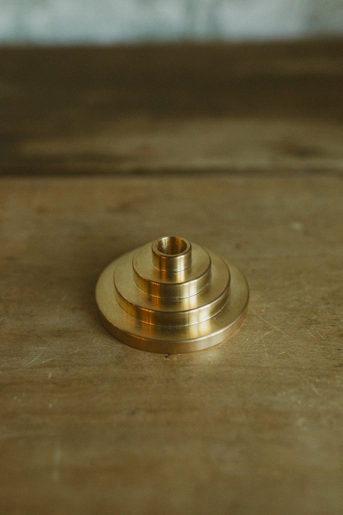 Candle holder brass - FOLIES 1925