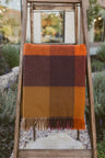 Southampton Home Merino Wool Throw – Block Bold | UK Made