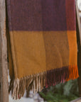 Southampton Home Merino Wool Throw – Block Bold | UK Made