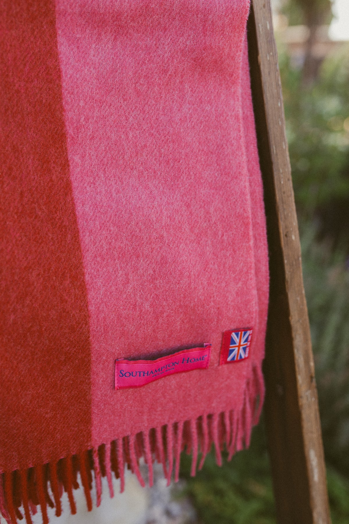 Southampton Home Merino Wool Cabana Stripe (Pink)