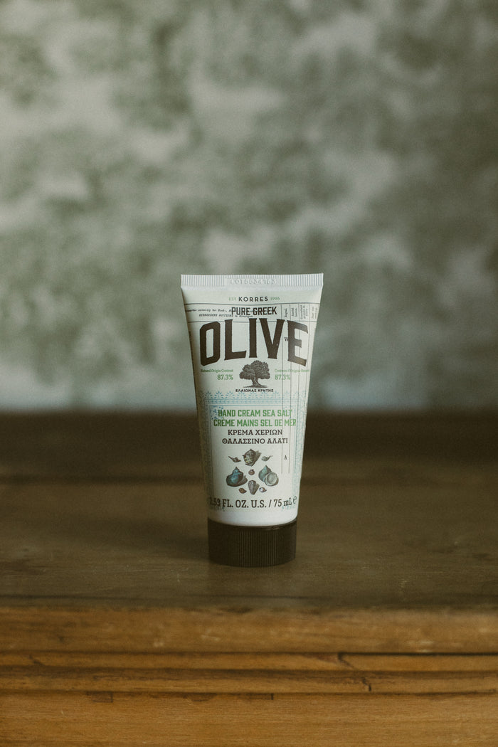 Pure Greek Olive Hand Cream Sea Salt