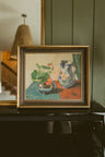 "Floral and Earthen Still Life"