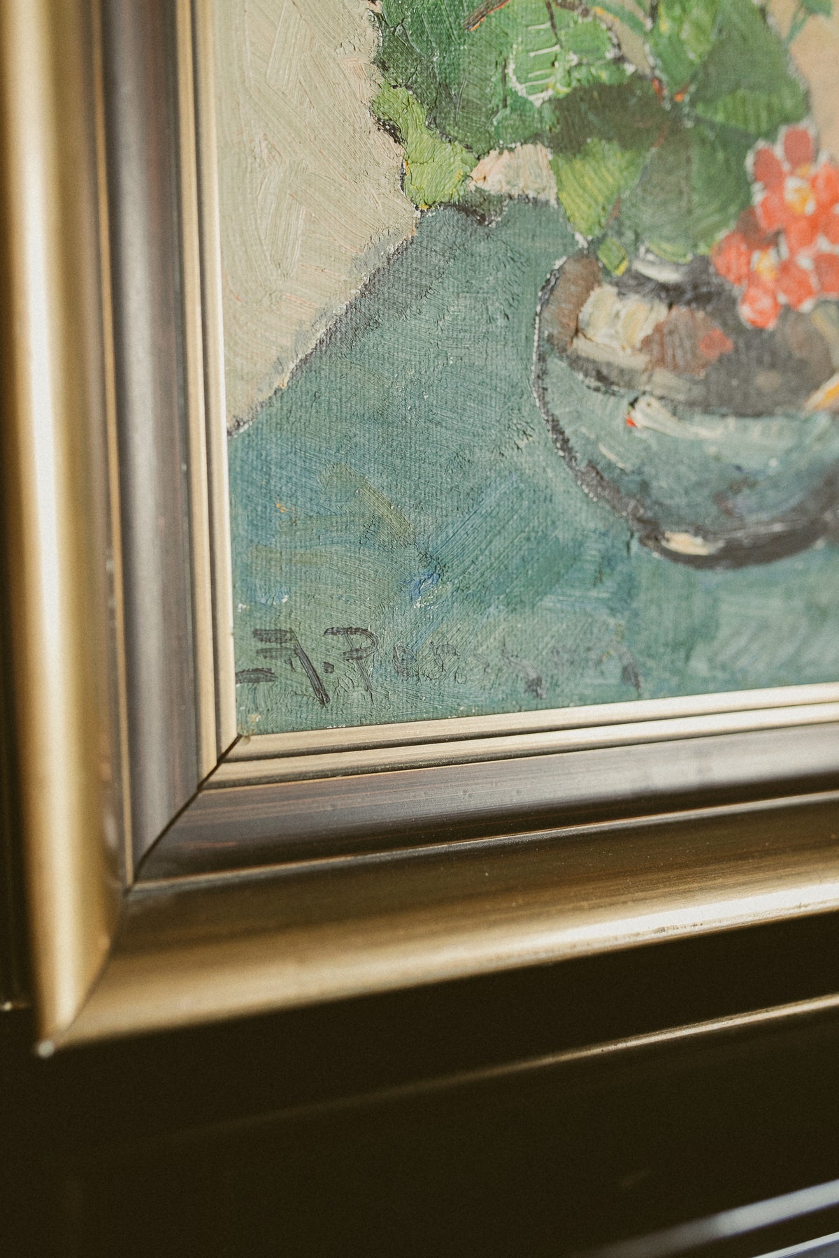 "Floral and Earthen Still Life"