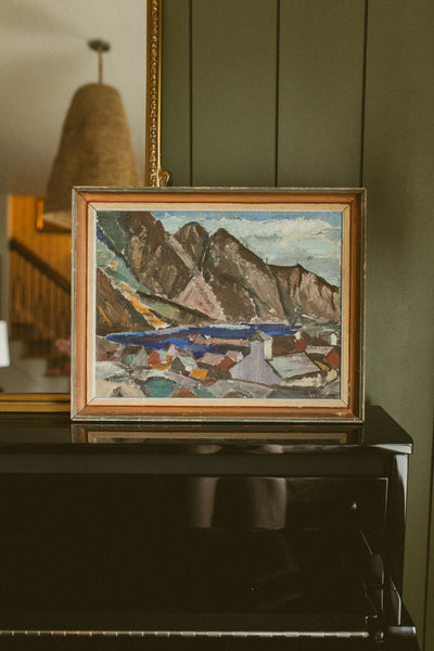 "Dramatic Northern Fjord Harbor"