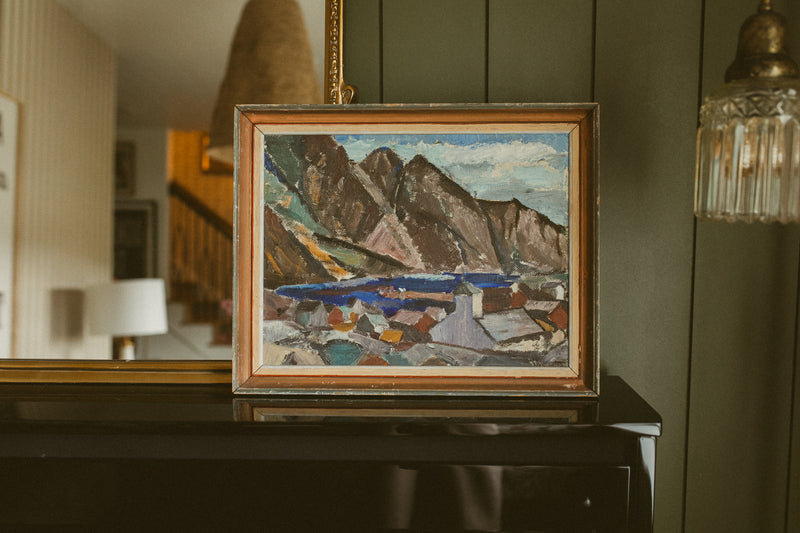 "Dramatic Northern Fjord Harbor"