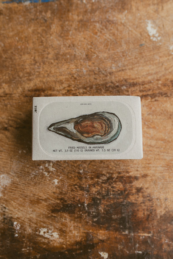 Jose Gourmet Fried Mussels in Marinade 7/10, 110g