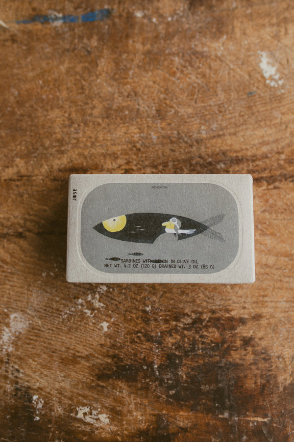 Jose Gourmet Sardines with Lemon in Olive Oil, 120g