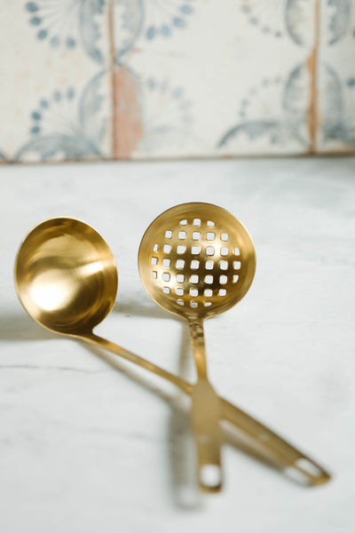 Slotted Spoon + Ladle Set