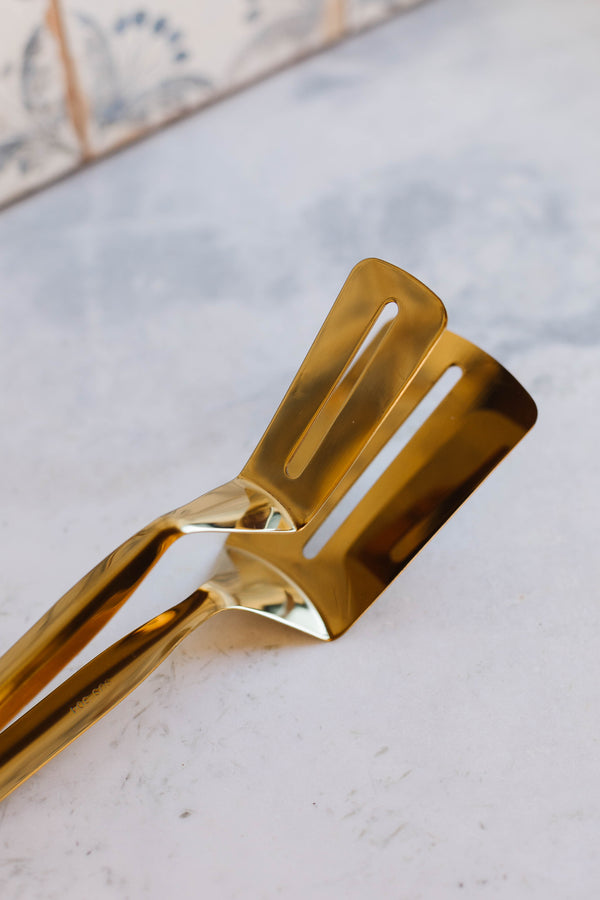 Gold Serving Utensil
