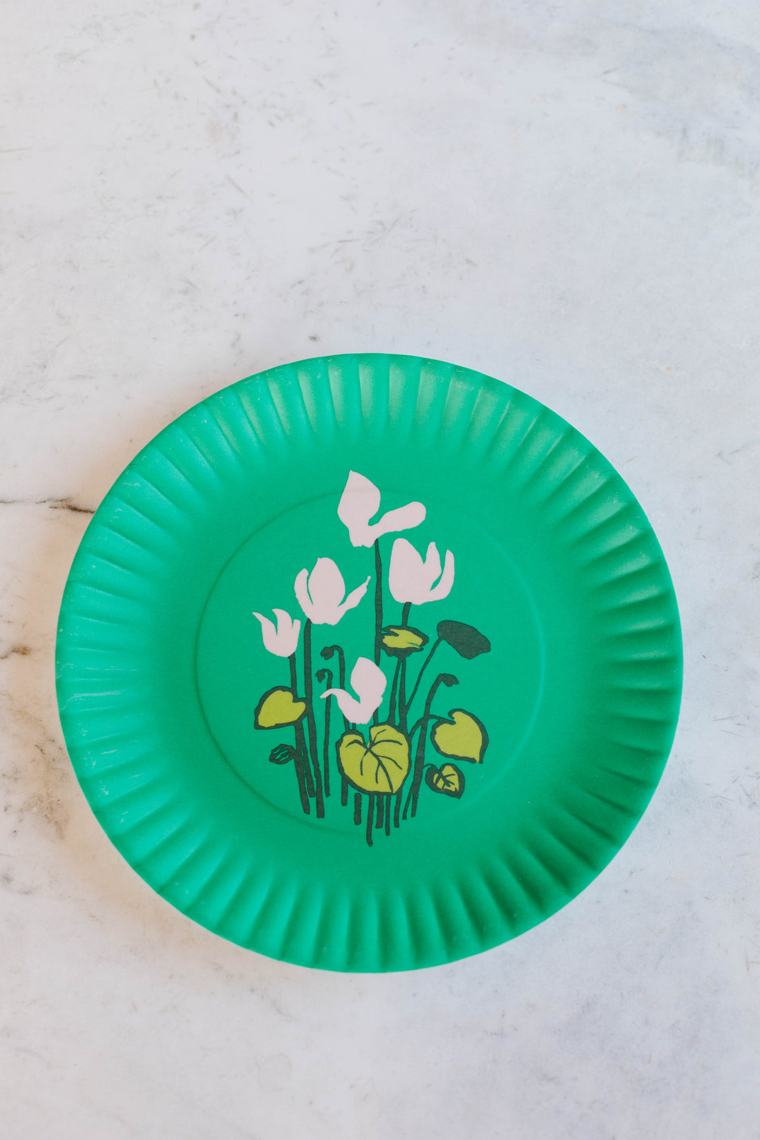 Les Fleurs Melamine Plate Set