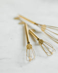 Gold Whisk Set