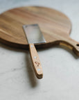 Round Charcuterie Board w/ Knife