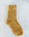 Pear Embroidered Socks