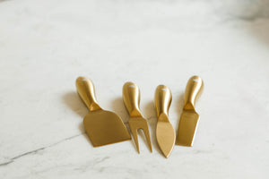 Gold Charcuterie Serving Set