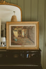 "Rustic Barn Interior"