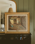 "Rustic Barn Interior"