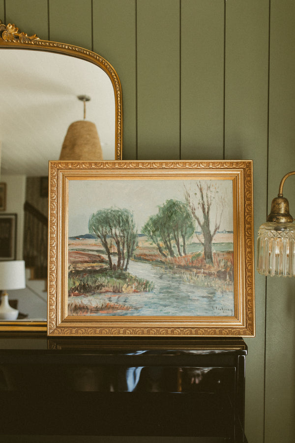 "River with Willows"