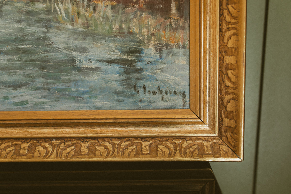 "River with Willows"