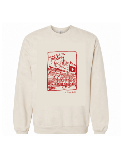 Take Me to Midway Unisex Crewneck