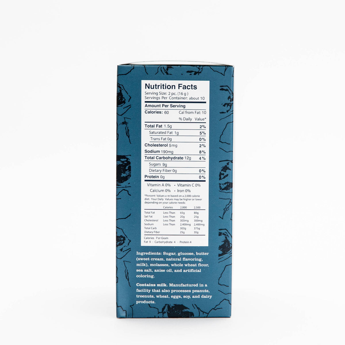 Salty Black Licorice - Pure Sea Salt Licorice Candy