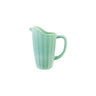 32 oz. Pressed Milk Glass Pitcher, Green
