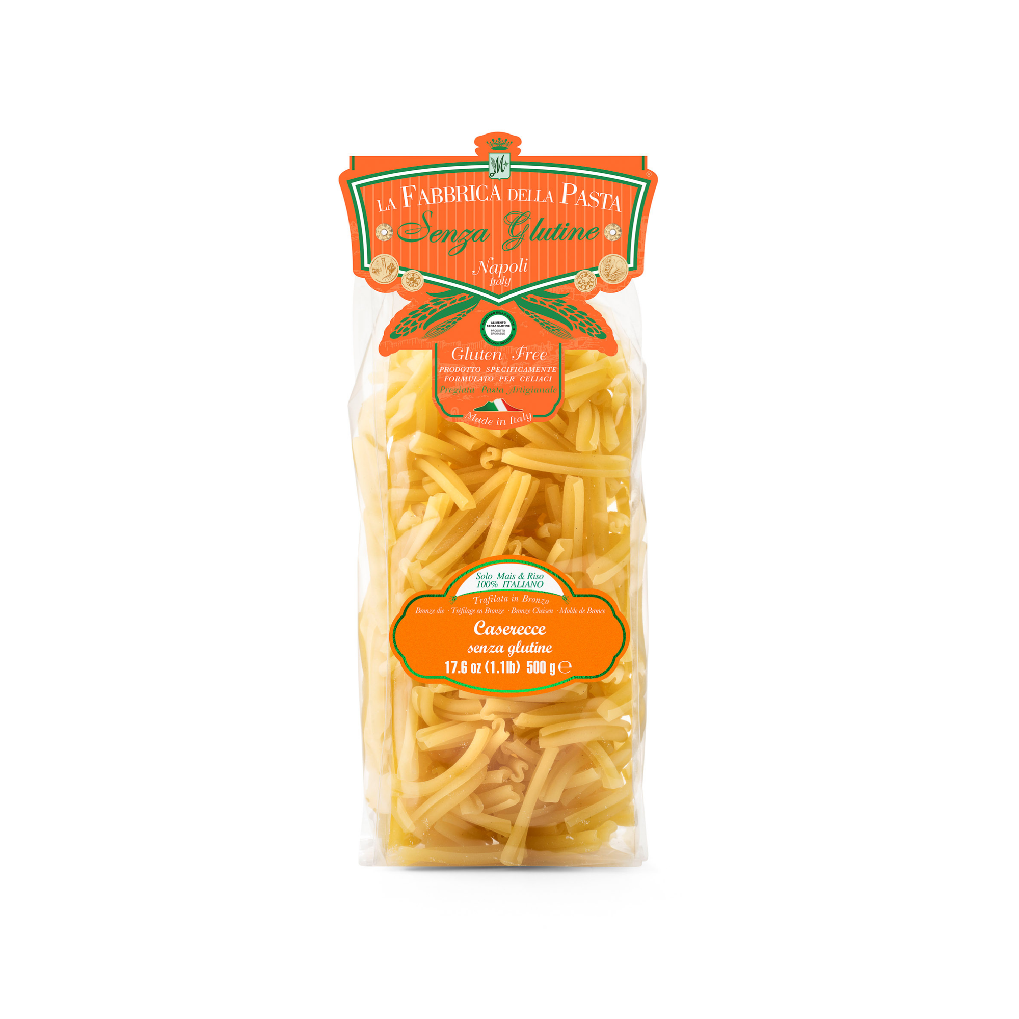 Gluten Free Casarecce by La Fabbrica della Pasta