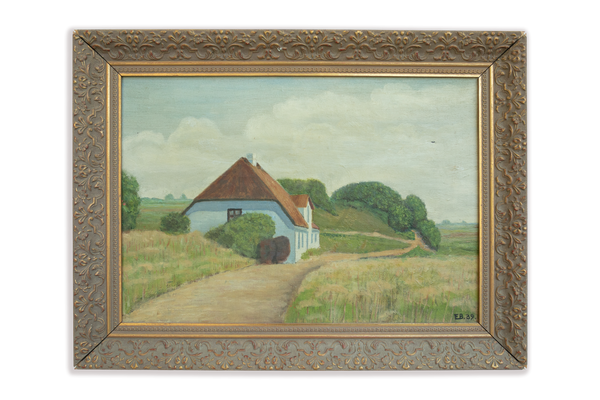 Farmhouse Among the Fields
