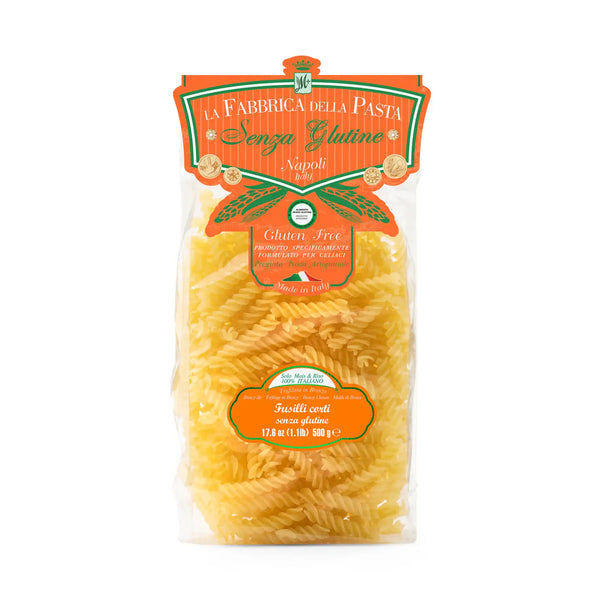 Italian Gluten Free Pasta Fusilli Corti