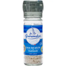 Dry coarse grey sea salt, refillable grinder