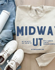 Midway UT Longitude Softstyle Sweatshirt