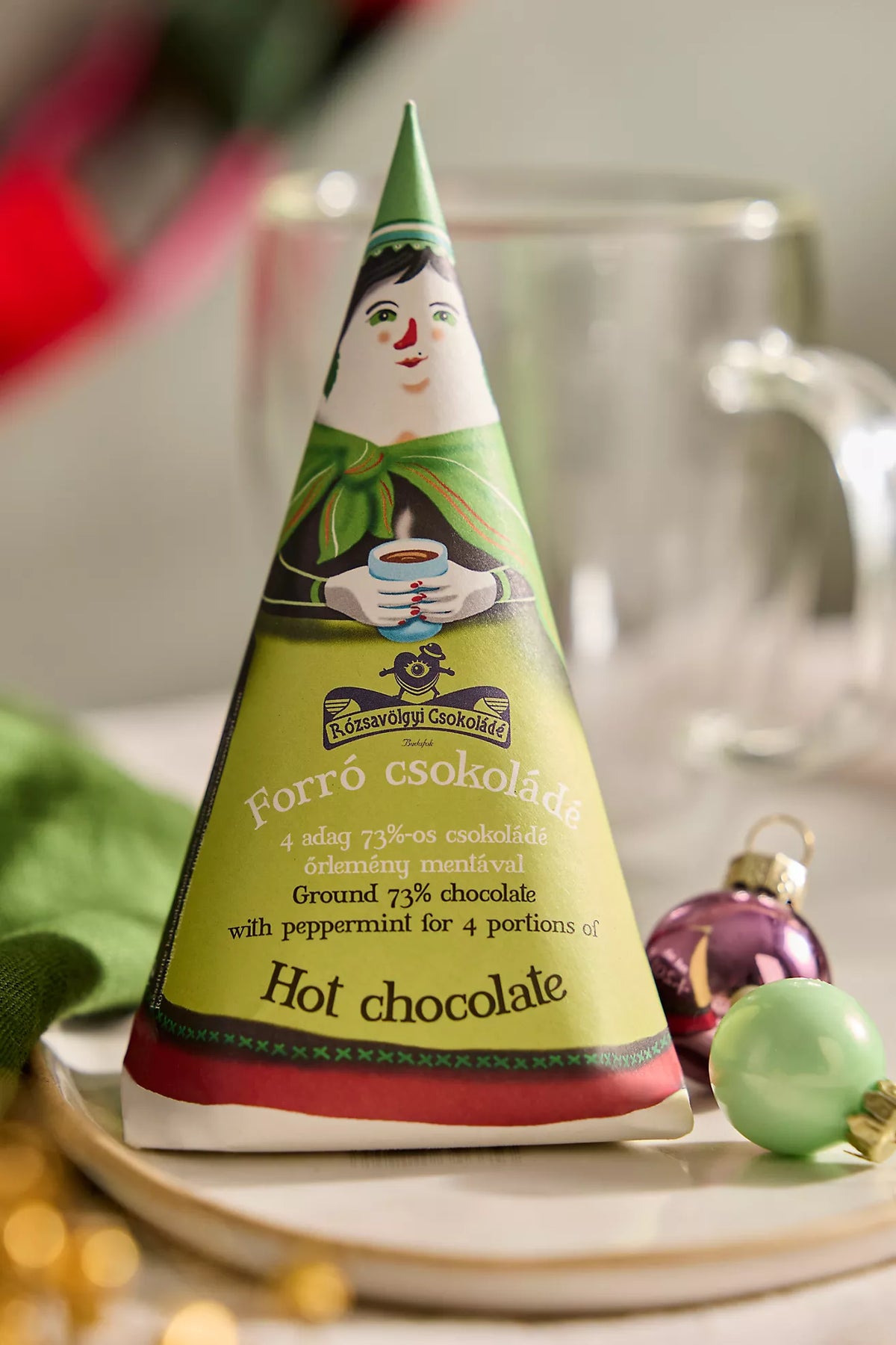 Rozsavolgyi Peppermint Drinking Chocolate (Holiday), 120g